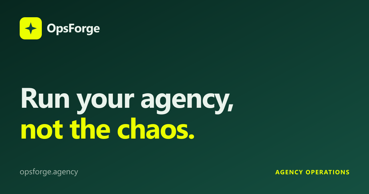 OpsForge.agency